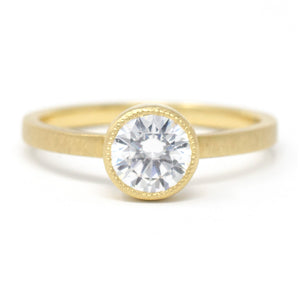 Mountings Blockette Round Solitaire Ring