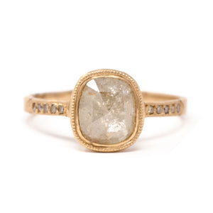 The Fairest Opaque Diamond Pave Ring