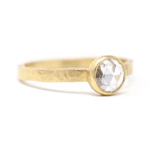 The Medium White Diamond Ring
