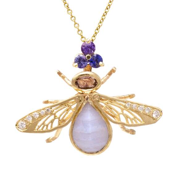 Fly High Sweet Nectar Necklace_Charm