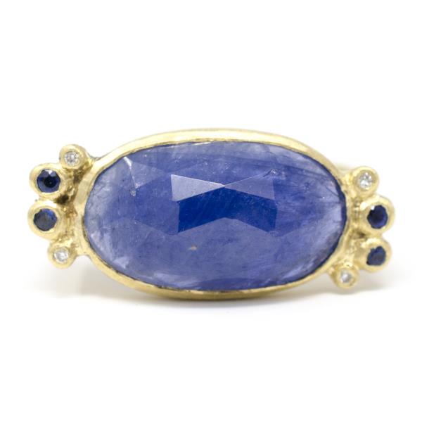 Rock Candy Blue Sapphire Ring