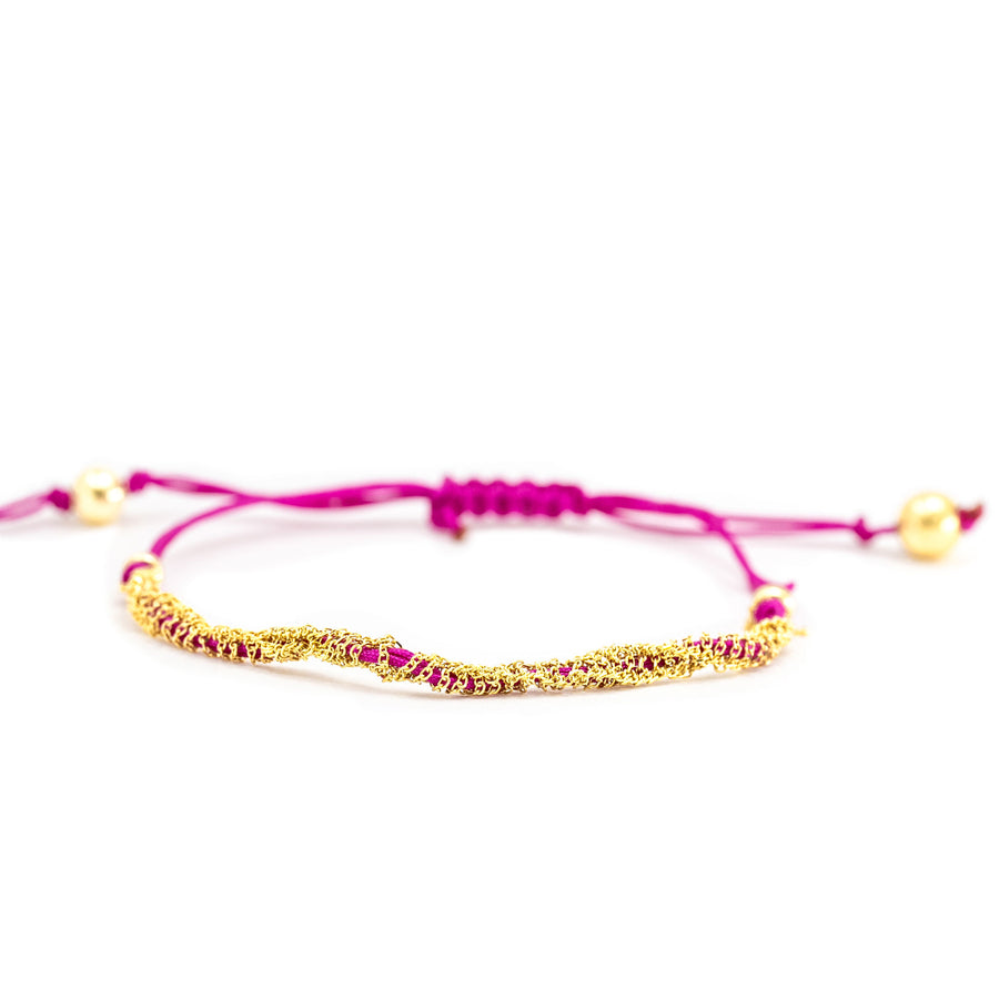 One Path Bracelet Pink