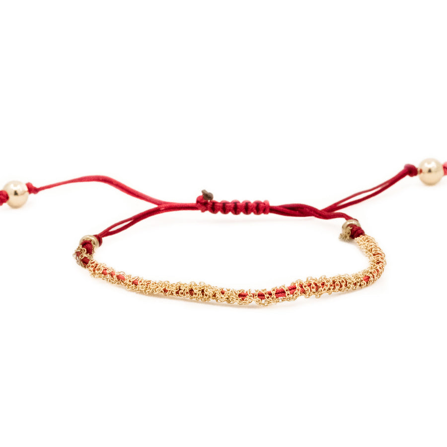 One Path Bracelet Red