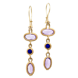 Ancestral Amethyst Duster Earrings