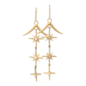 Clover Star Earrings