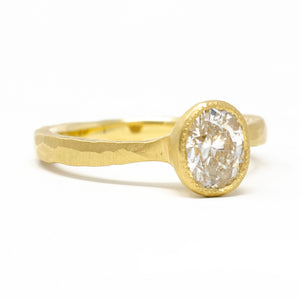 Trace Element Diamond Ring