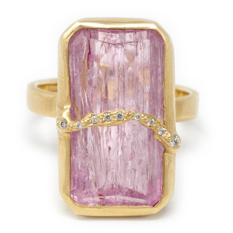 Imperial Topaz Empress Fault Line Ring
