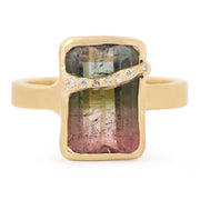 Jennifer Dawes Watermelon Fault Line Dream Ring