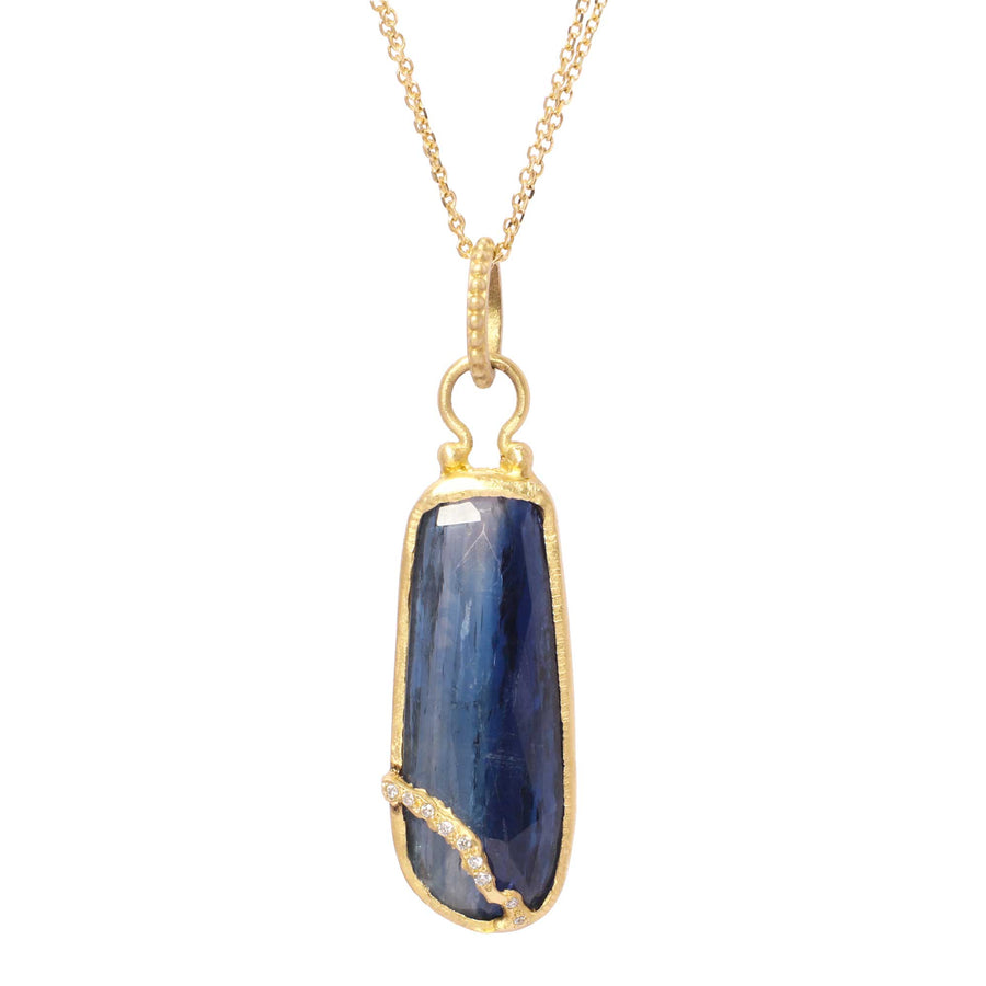 Jennifer Dawes Fragile Fractile Tanzanite Necklace
