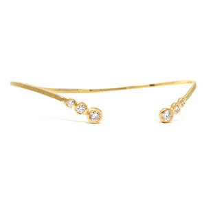 The Missing Link Diamond Cuff Bracelet