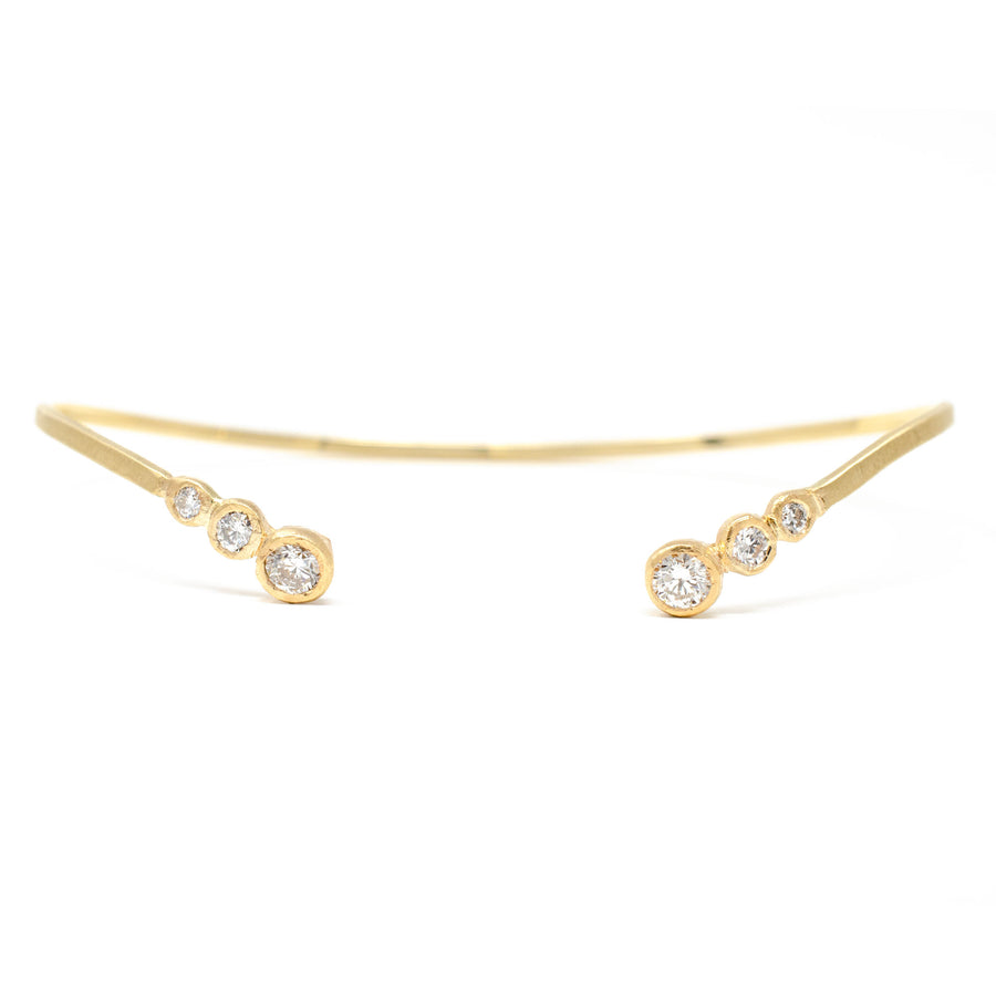 The Missing Link Diamond Cuff Bracelet