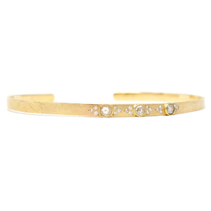 Liberated Diamond Cuff Bracelet