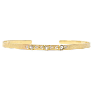 Liberated Diamond Cuff Bracelet