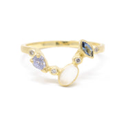 Asymmetrical Blues Jacket