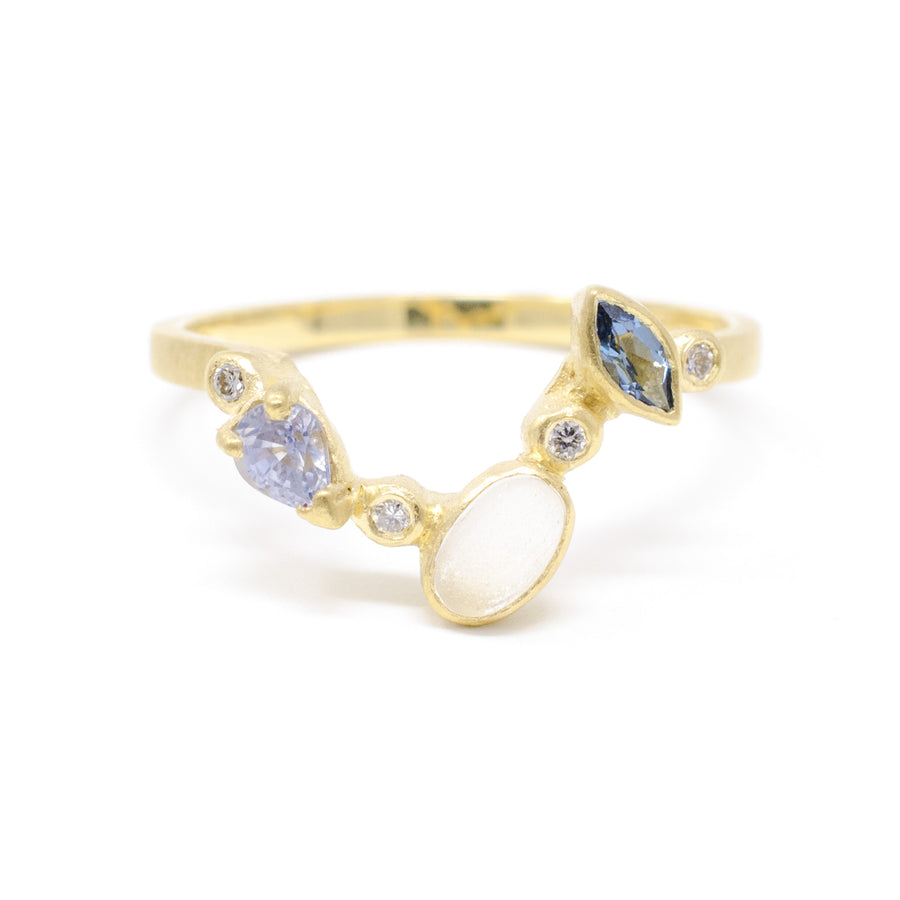 Asymmetrical Blues Jacket