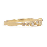 Wabisabi Eight Dot Opaque Diamond Ring