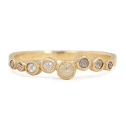 Wabisabi Eight Dot Opaque Diamond Ring