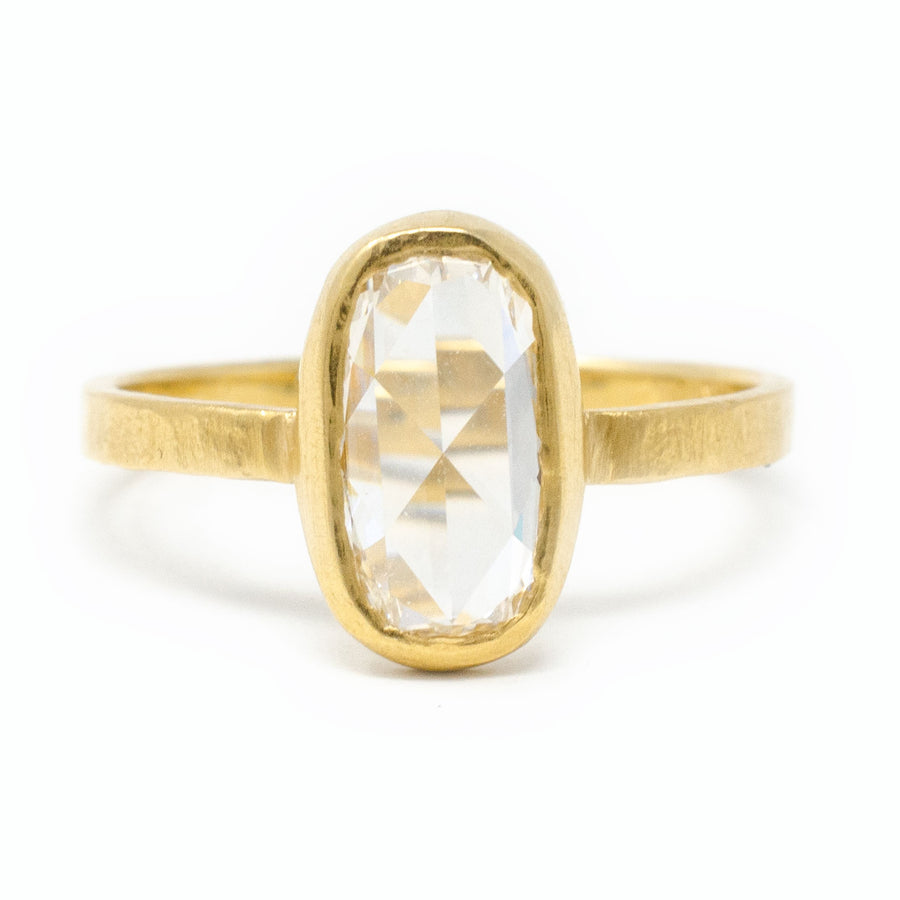 Mirror Mirror Solitaire Ring