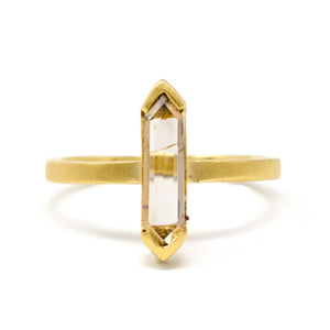 Pointedly Beautiful Hexagon Diamond Ring