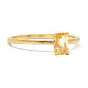 Stacking Radiant Imperial Topaz Ring