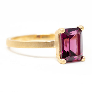 Stacking Rhodolite Garnet Ring