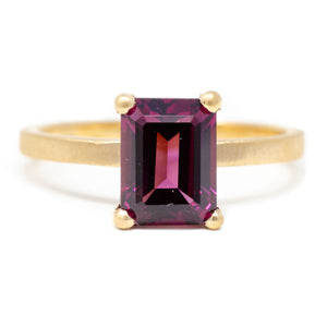 Stacking Rhodolite Garnet Ring