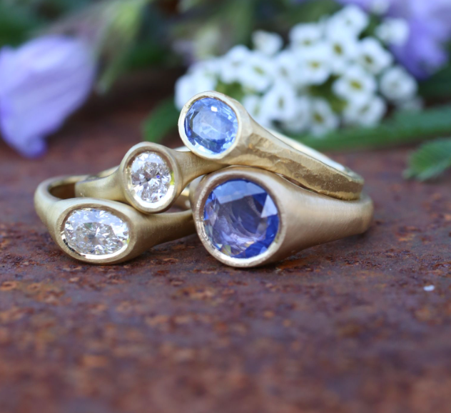 Sign of Power Sapphire Ring