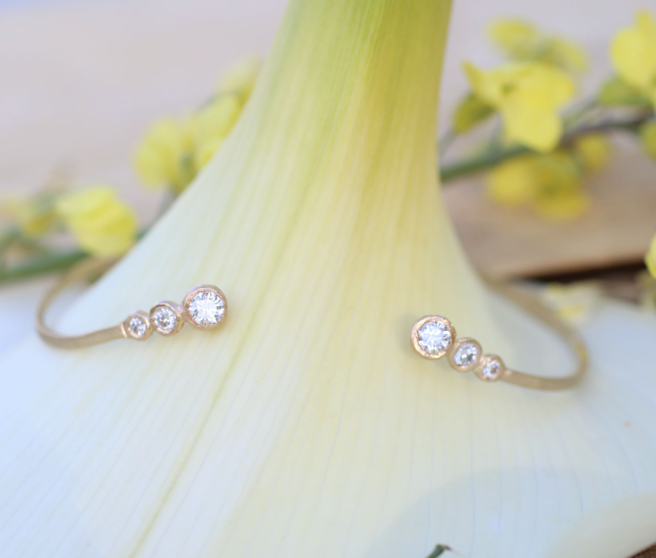 The Missing Link Diamond Cuff Bracelet