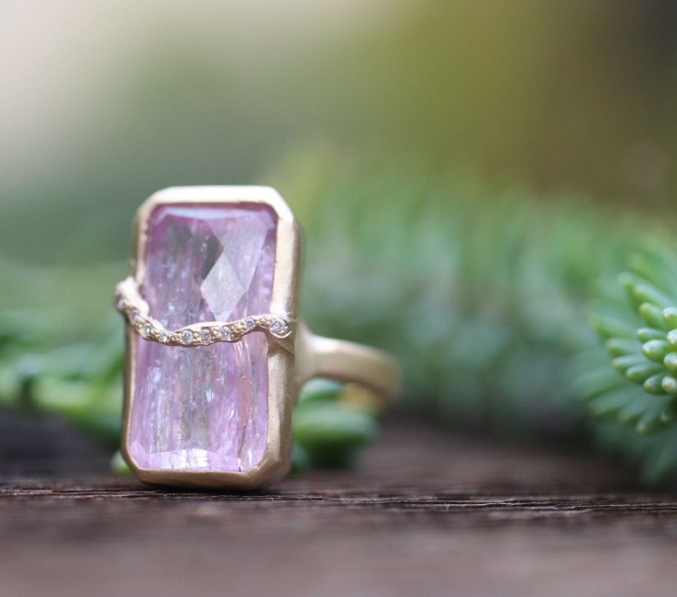 Imperial Topaz Empress Fault Line Ring