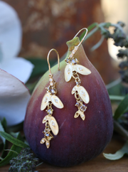 Vine Leaf Dangle Earrings