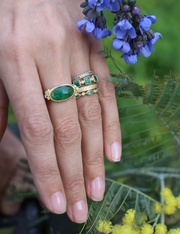 Rock Candy Emerald Ring