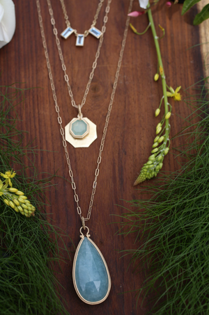 Heaven and Earth Dog Tag Necklace
