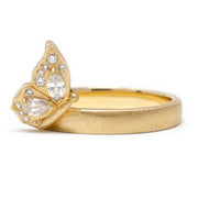 Perching Butterfly Ring