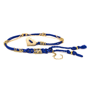 Adult Friendship Bracelet Royal Blue