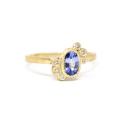 Constellation Oval Sapphire Ring