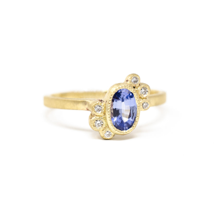 Constellation Oval Sapphire Ring