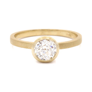 Blockette Crown Jubilee® Round Solitaire Ring