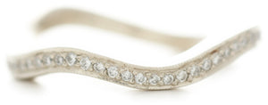 California Canyon Diamond Pave Ring