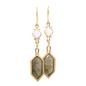 You Put a Hex on Me Labradorite Earrings