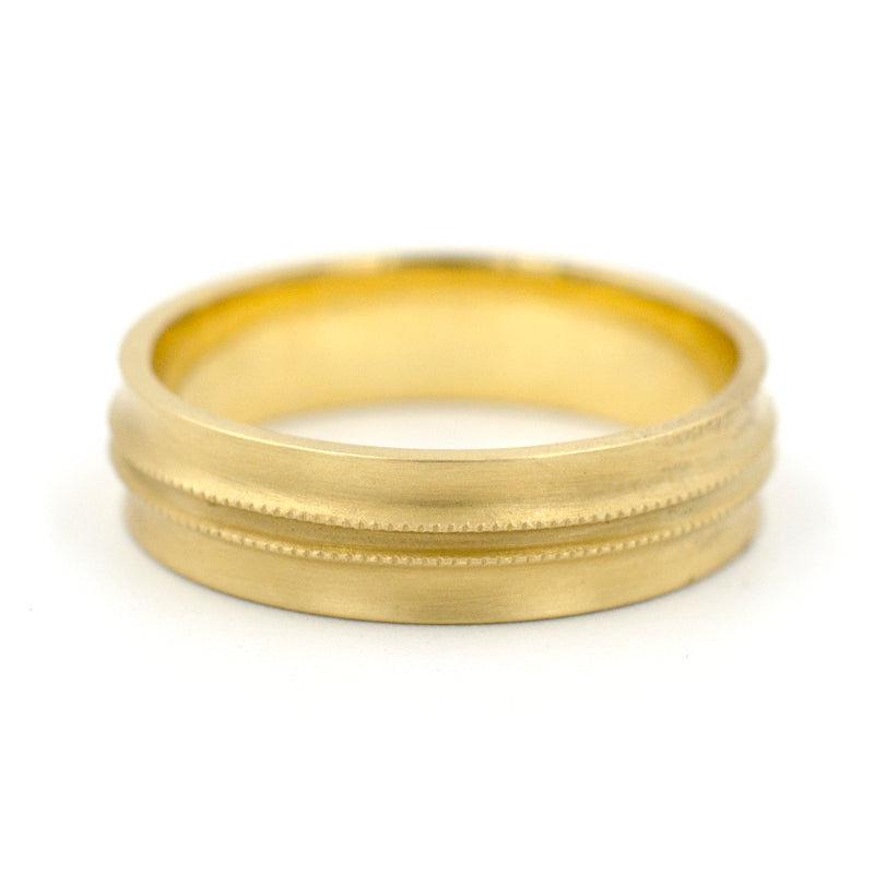 Clover Milgrain Men's Band