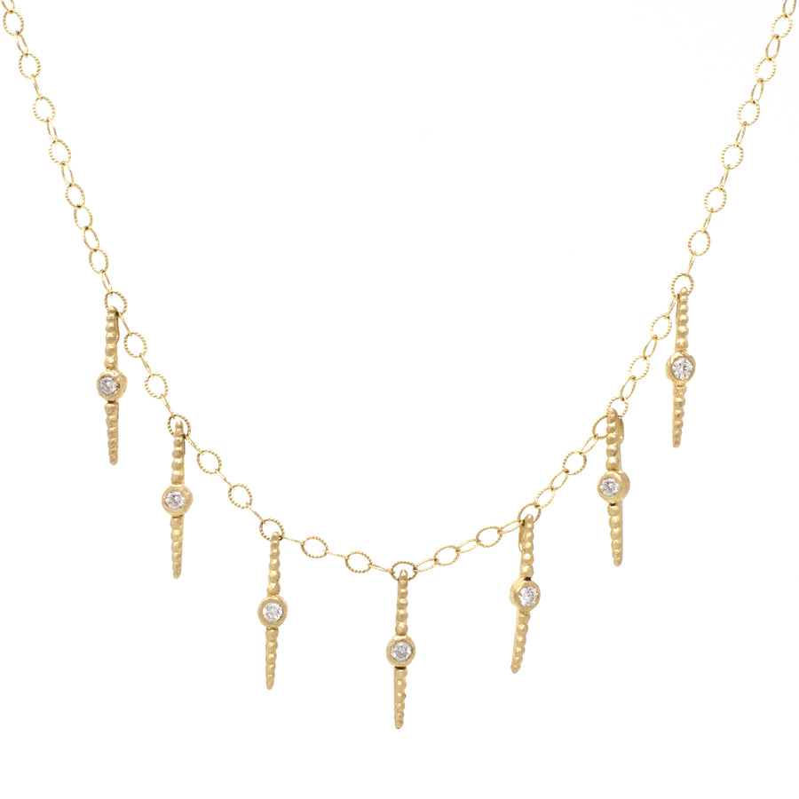 Clover Icicle Necklace