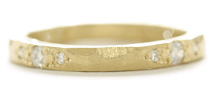 Etruscan Diamond Plain Band