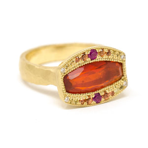 Etruscan Sunrise Ring