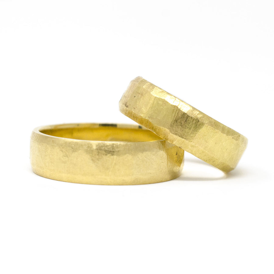 Elemental Thin Bevel Band