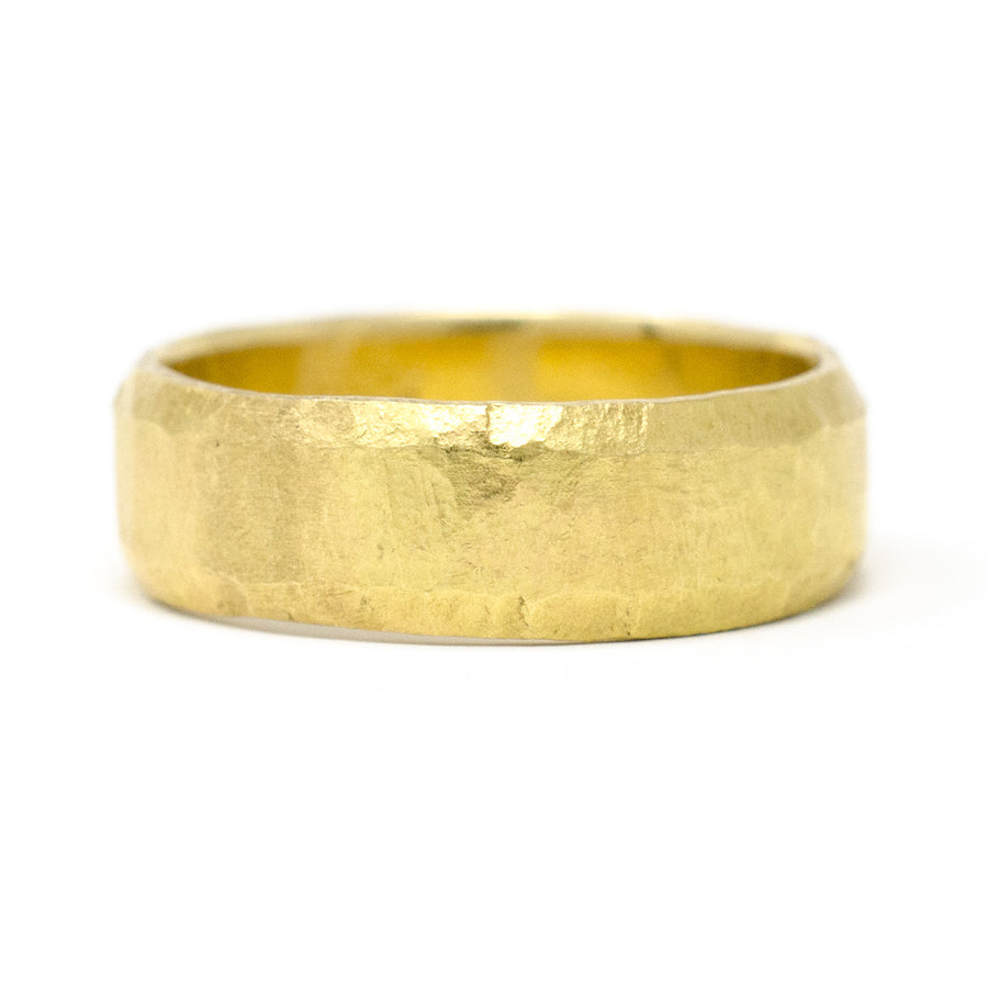 Elemental Thin Bevel Band