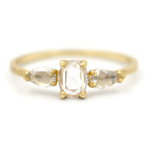 The Three Graces Small Diamond Ring