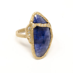 Perfectly Imperfect Sapphire Ring