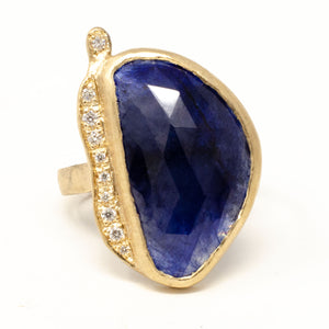 Perfectly Imperfect Sapphire Ring