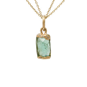 Ice Slice Tourmaline Necklace