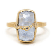 Ice Cushion Faultline Ring